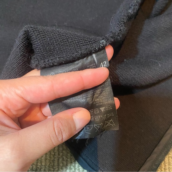 Prada Vintage Zipper Sweater Size XS in Black - Picture 4 of 14